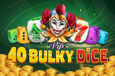 VIP 40 Bulky Dice Golden Coins Link von Amusnet
